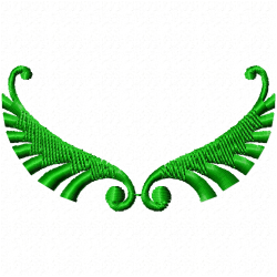 Flowers And Tree Embroidery Design 6